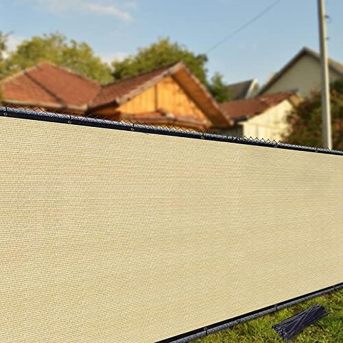 iCover 5x25ft Privacy Screen Fence, Outdoor Fencing Panels, Garden Windscreen - Image 7
