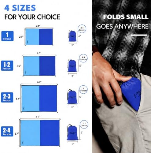 Frelaxy Pocket Picnic Blanket, Waterproof Blanket - Image 2
