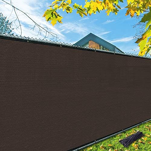 iCover 8x50ft Privacy Screen Fence, Outdoor Fencing Panels, Garden Windscreen by iCOVER