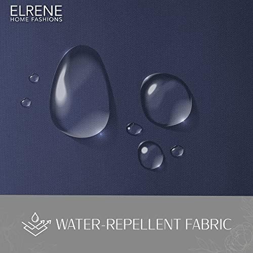 Elrene Home Fashions Matine Weatherproof Tab-Top Indoor/Outdoor Solid Color - Image 4