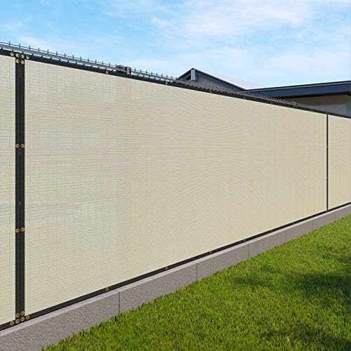 Windscreen4less 4' x 160' Privacy Fence Screen Heavy Duty Windscreen Fencing by Windscreen4less