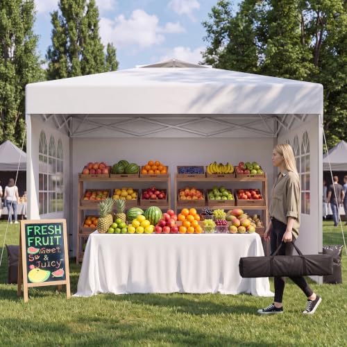 10x10 One Push Pop Up Canopy Tent by Unknown