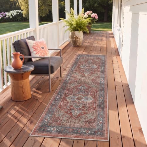 GENIMO 5x7 Outdoor Rug, Washable - Image 5