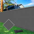 4'X50' Fence Privacy Screen Heavy Duty 170 GSM Windscreen & Dustproof Fabric by Cisvio