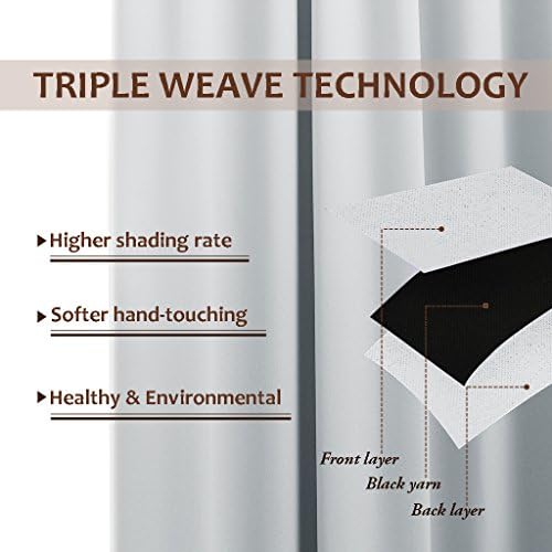 NICETOWN Patio Curtain for Outdoor Waterproof, Home Fashion Machine Washable - Image 5