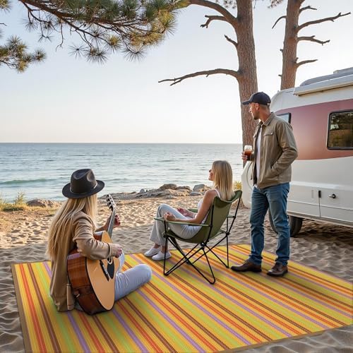 GENIMO Fall Decor Outdoor Rug, Plastic Rugs - Image 4