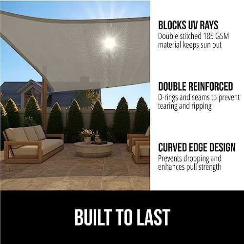 GORILLA GRIP Heavy Duty Sun Shade Sail - Image 2