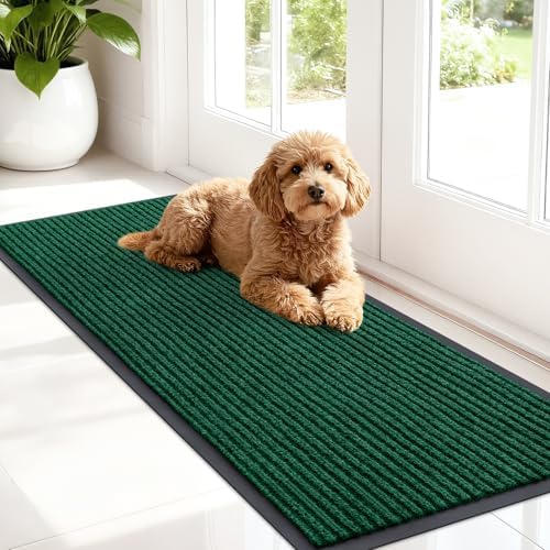 OLANLY Front Door Mat 47x17, Waterproof Heavy-Duty Indoor Outdoor Doormat by OLANLY