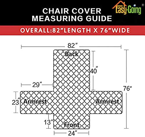 Easy-Going Reversible Couch Cover, Small Chair - Image 6