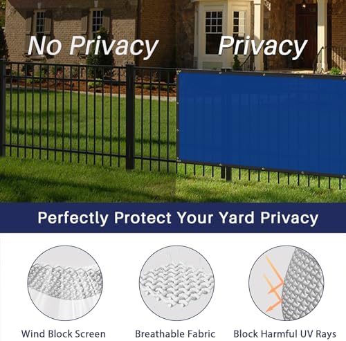 Windscreen4less Privacy Fence Screen Heavy Duty Windscreen Fencing Mesh Fabric - Image 3