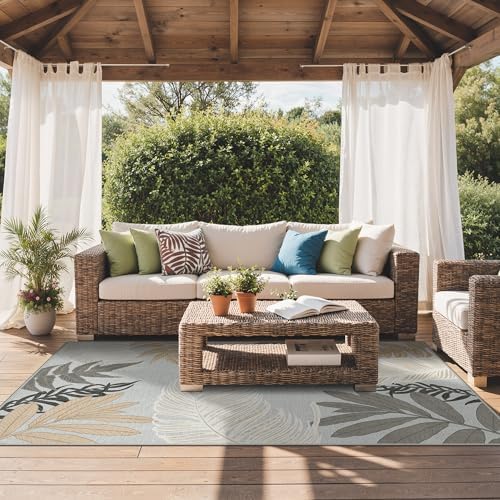 GENIMO 6x9 Outdoor Rug, Washable - Image 6