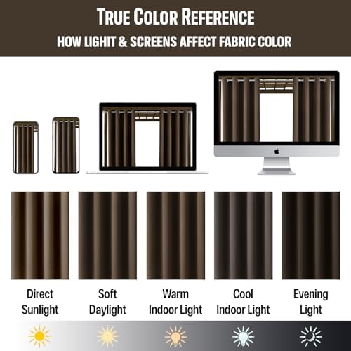 Outdoor Patio Curtain Waterproof Darkening Thermal Insulated Indoor Curtains - Image 6