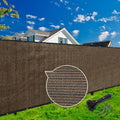 KANAGAWA 3ft x28ft Balcony Privacy Screen Fence, 90% Blockage Heavy Duty 175 by KANAGAWA