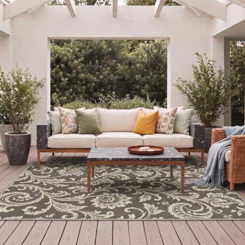 GENIMO 3x5 Outdoor Rug, Washable - Image 3