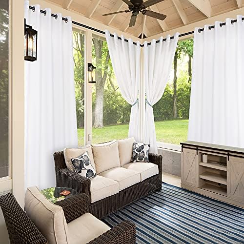 BONZER Outdoor Curtains for Patio Waterproof Thermal Insulated Privacy - Image 6