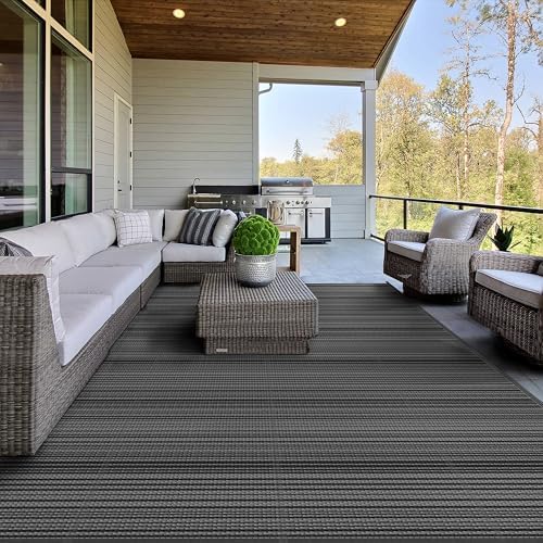 GENIMO Outdoor Rug, Waterproof Plastic Rugs - Image 2