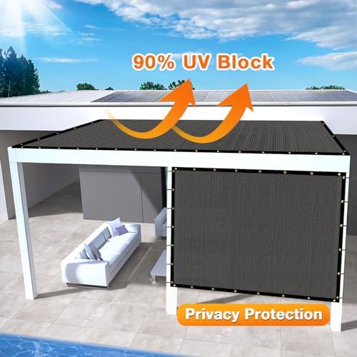 Artpuch Outdoor Pergola Shade Cover 10x15 FT Sun Shade Cloth - Image 3