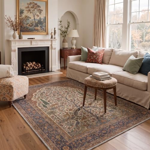 GENIMO 9x12 Outdoor Rug, Washable Quick Dry - Image 5