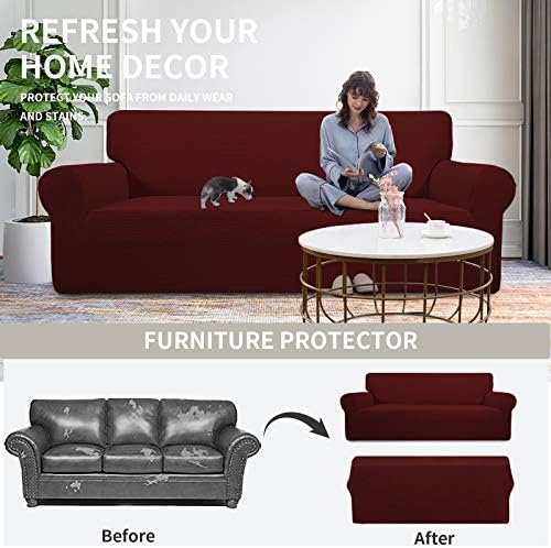 Easy-Going Stretch Oversized Chair Slipcover - Image 4