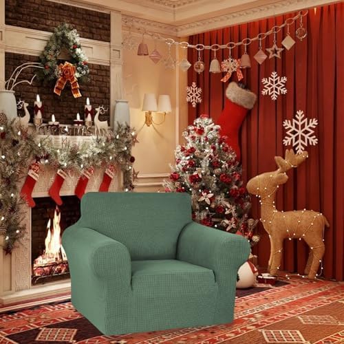 KEKUOU Stretch Chair Sofa Slipcover, Single Couch Cover - Image 2