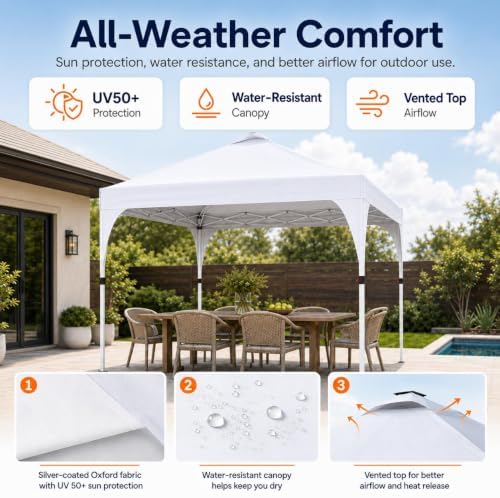 Yaheetech 10x10 Pop Up Canopy Tent - Image 3