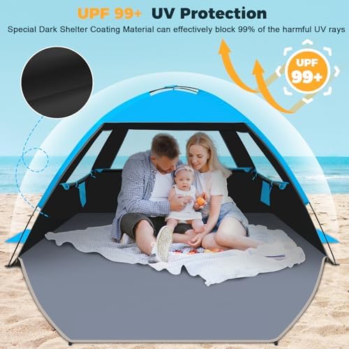 Venustas Beach Tent Sun Shelter - Image 3