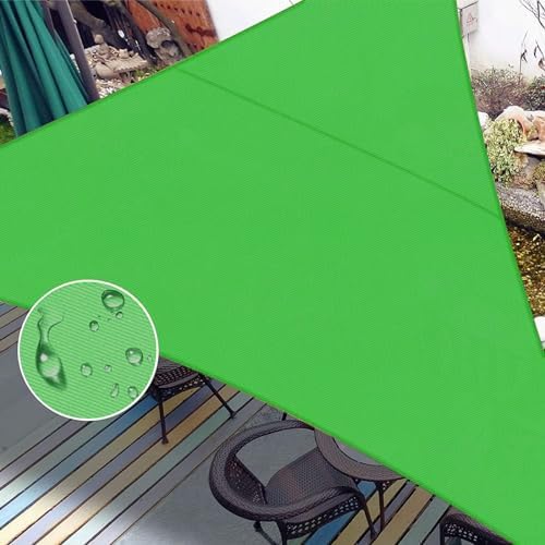 LOVE STORY Custom Size 9' x 18' x 20.1' Waterproof Shade Sail, Fruit Green by LOVESTORY