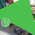 LOVE STORY Custom Size 7' x 9' x 11.4' Waterproof Shade Sail, Fruit Green by LOVESTORY