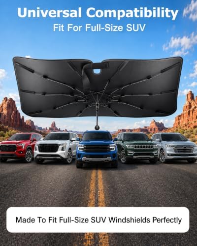 Weektic Windshield Sun Shade Umbrella - Image 5