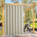 NICETOWN Outdoor Patio Curtains Extra Wide 84 in, Waterproof & Windproof Patio by NICETOWN