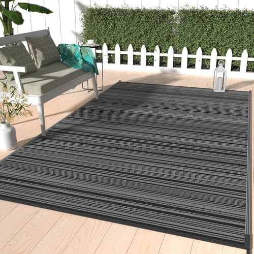 GENIMO Outdoor Rug, Waterproof Plastic Rugs by GENIMO