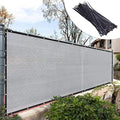 Royal Shade 8' x 100' Gray Fence Privacy Screen, 90% Blockage Windscreen by RoyalShade