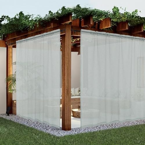 Youleyar Sheer Outdoor Curtains by Youleyar