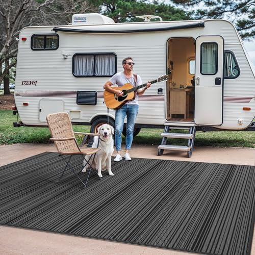 GENIMO Outdoor Rug, Waterproof Plastic Rugs - Image 5