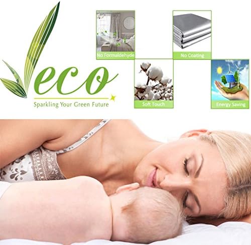 NICETOWN Bright Yellow Full Shade Curtain Panels, Pair of Energy Smart & Noise - Image 7