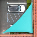 Royal Shade 16' x 17' x 23.3' Turquoise Triangle Sun Shade Sail by RoyalShade