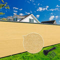 KANAGAWA 6ft x40ft Balcony Privacy Screen Fence, 90% Blockage Heavy Duty 175 by KANAGAWA