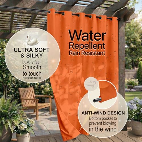 DIVA EN CAMINO DEC Outdoor Patio Curtain Waterproof Darkening Thermal Insulated - Image 4