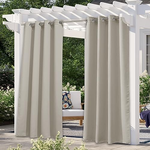 NICETOWN Natural Outdoor Curtains by NICETOWN