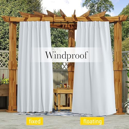 NICETOWN Blackout Outdoor Curtains - Image 3
