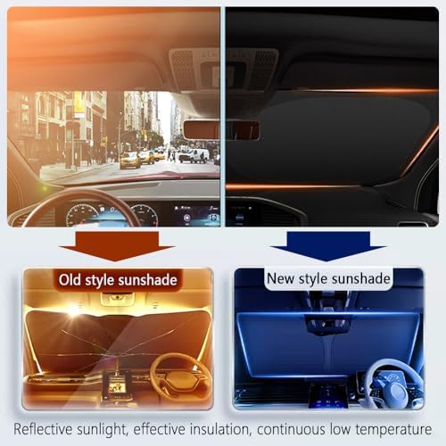 Car Windshield Sun Shade Compatible - Image 3