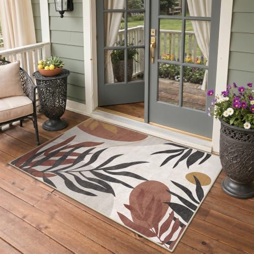 GENIMO 3x5 Outdoor Rug, Washable - Image 4