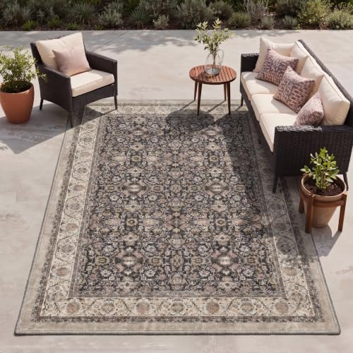 GENIMO 3x5 Outdoor Rug, Washable - Image 3
