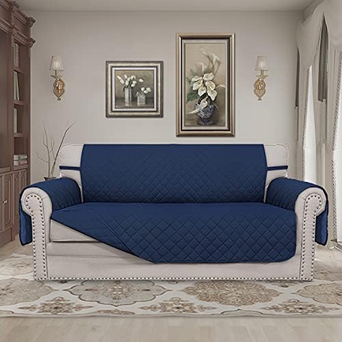 Easy-Going Reversible Couch Cover, 2 Cushion Sofa - Image 2
