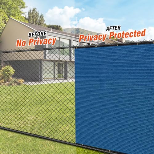 iCover 5x12ft Privacy Screen Fence, Outdoor Fencing Panels, Garden Windscreen - Image 2