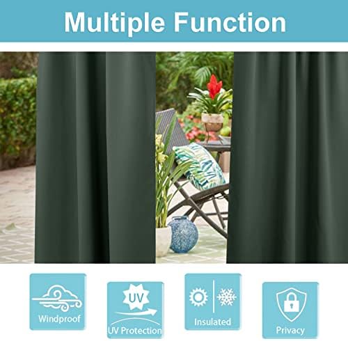 RYB HOME Outdoor Curtains for Patio - Image 6