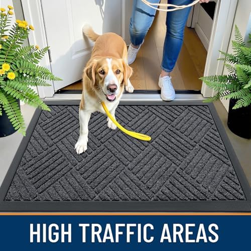 OLANLY Front Door Mat Outside Entrance 47x23, Waterproof Heavy-Duty Doormat - Image 6