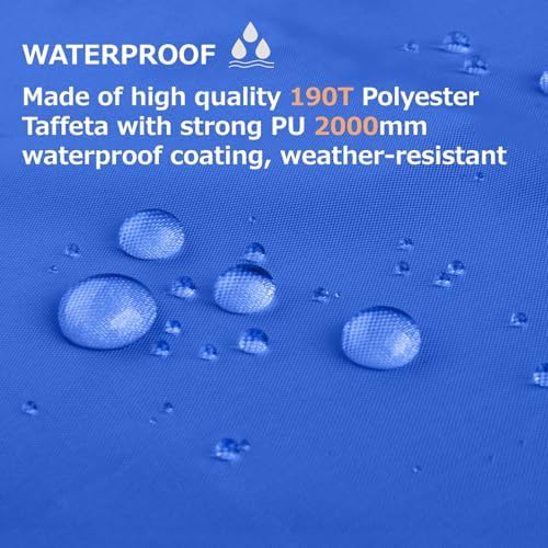Azarxis Waterproof Camping Tent Tarp Hammock Rain Fly Footprint Ground Cloth - Image 3