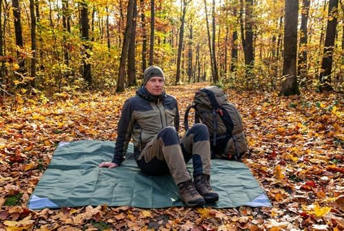 Pocket Picnic Blanket, Compact Lightweight Tarp - Image 3