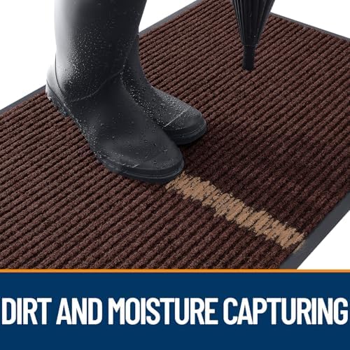 OLANLY Front Door Mat 59x30, Waterproof Heavy-Duty Indoor Outdoor Doormat - Image 5